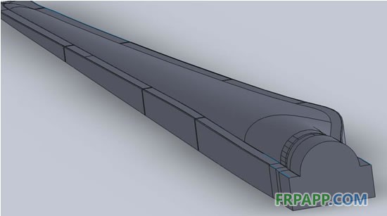 叶片模型基础设计