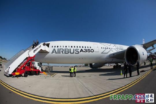 媒体揭秘空中客车公司最新A350豪华客机