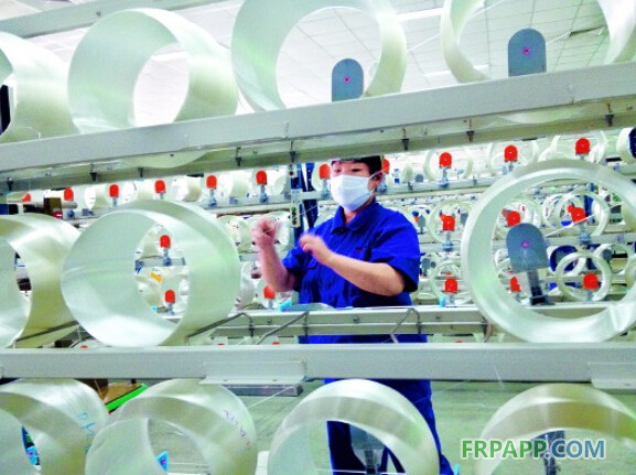 泰山玻纤新厂区  工作效率大幅提高-复合材料应用网