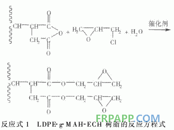聚乙烯马来酸酐接枝物合成环氧树脂的研究