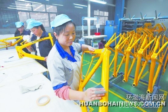 唐山芦台打造自行车科技产业园区(图)