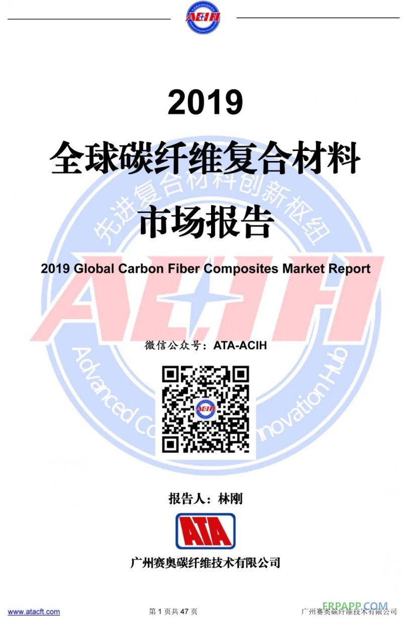 2019全球碳纤维复合材料市场报告