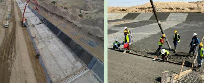 GFRP复合筋材在沙特吉赞泄洪渠中的规模应用