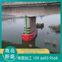 钢覆式eva柔性复合材料河道通航桥梁桥墩防撞设施聚氨酯