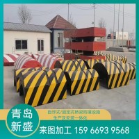 新盛出品 公路防撞设施 道路防刮擦设备柔性恢复耗能