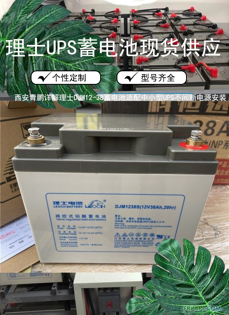 西安理士DJM12-38蓄电池详解，适配中小型UPS不间断电源5