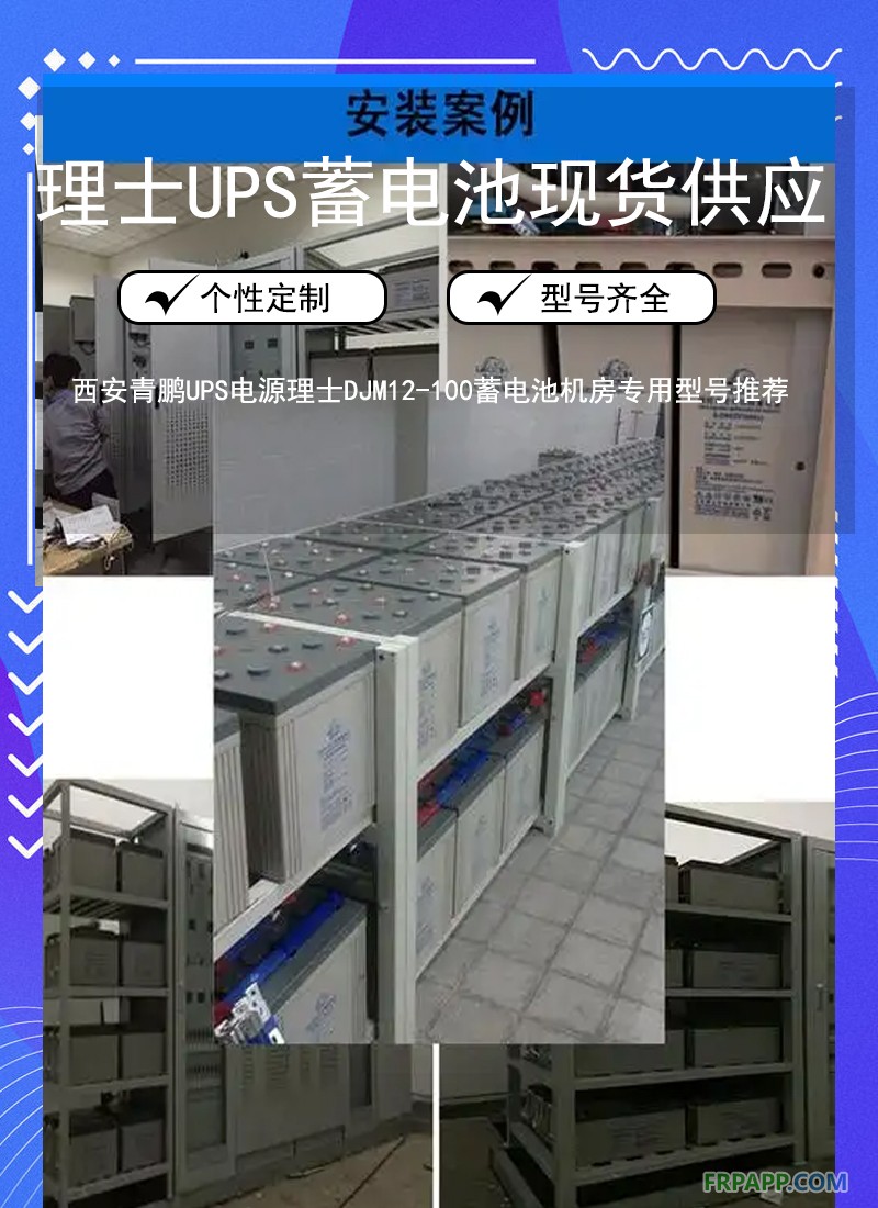 6.西安青鹏UPS电源理士DJM12-100蓄电池机房专用型号推荐5