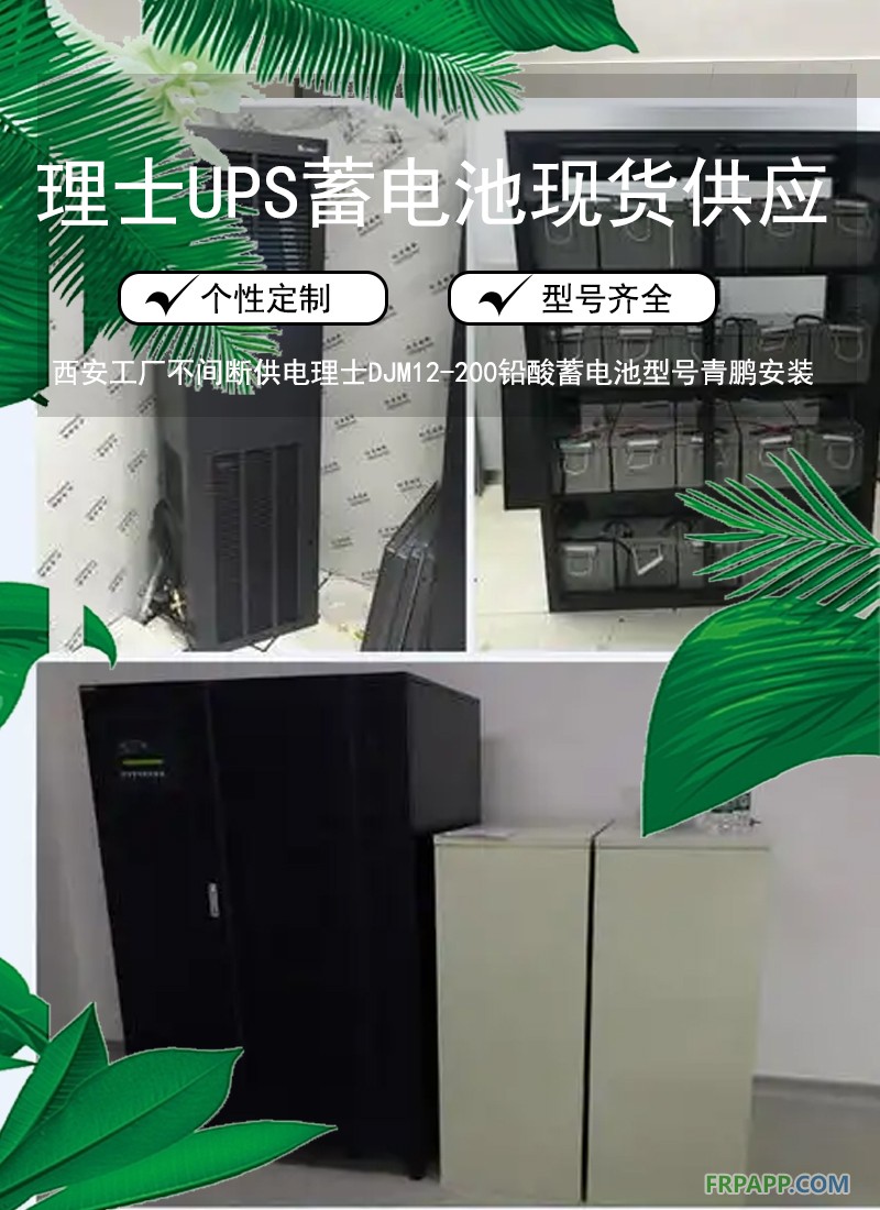 西安工厂不间断供电理士 DJM12-200 铅酸蓄电池型号介绍6