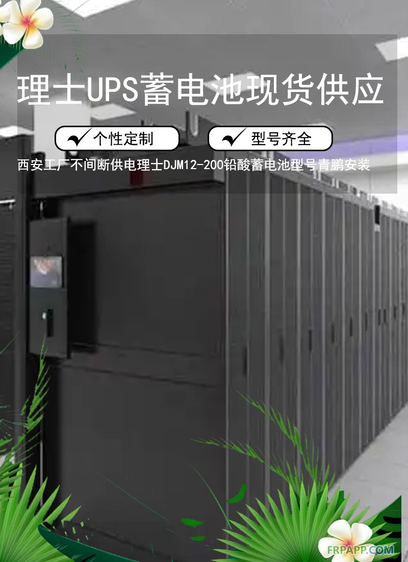 西安工厂不间断供电理士 DJM12-200 铅酸蓄电池型号介绍2