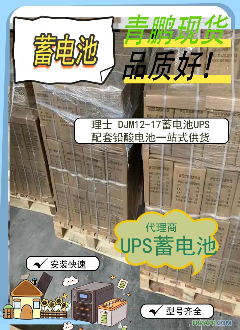 17.理士 DJM12-17 蓄电池|UPS 配套铅酸电池 陕西供货5