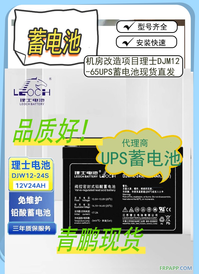 20.机房改造项目理士DJM12-65UPS蓄电池现货直发33