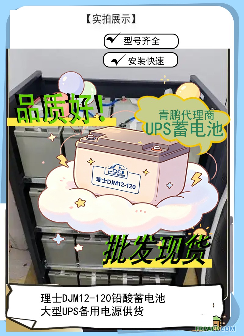 22.理士DJM12-120铅酸蓄电池大型UPS备用电源供货6