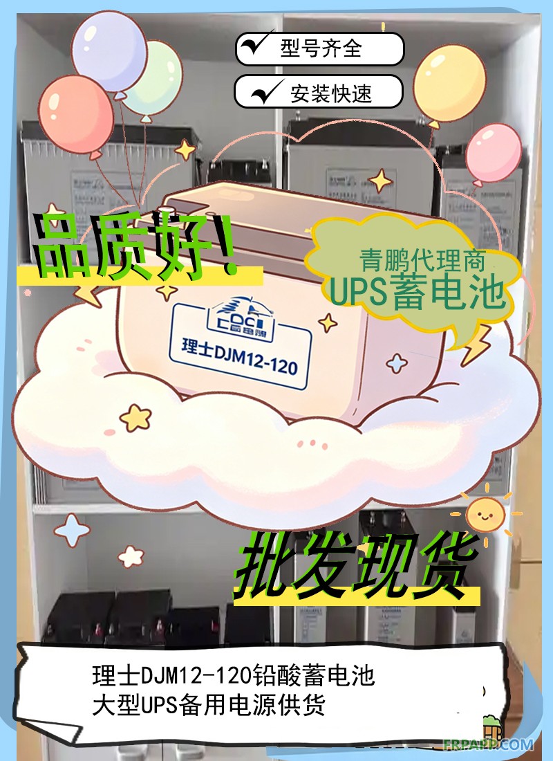 22.理士DJM12-120铅酸蓄电池大型UPS备用电源供货2