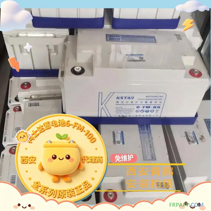 4科士达蓄电池6-FM-100 西安代理商全系列原装正品5
