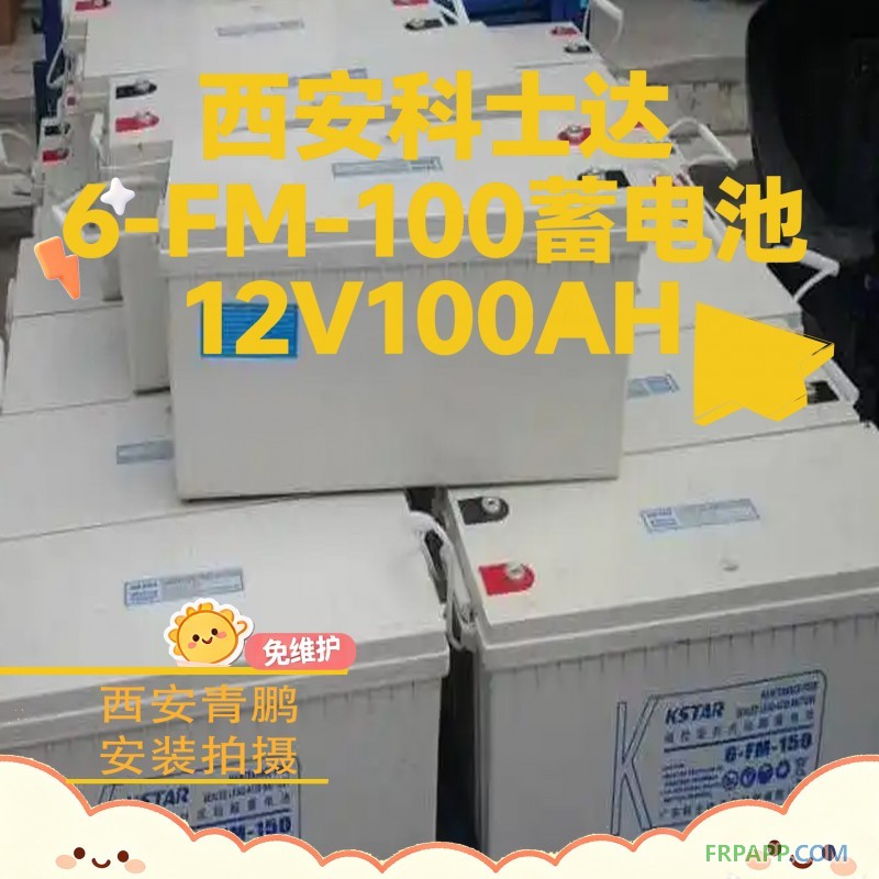 6西安科士达6-FM-100蓄电池12V100AH8