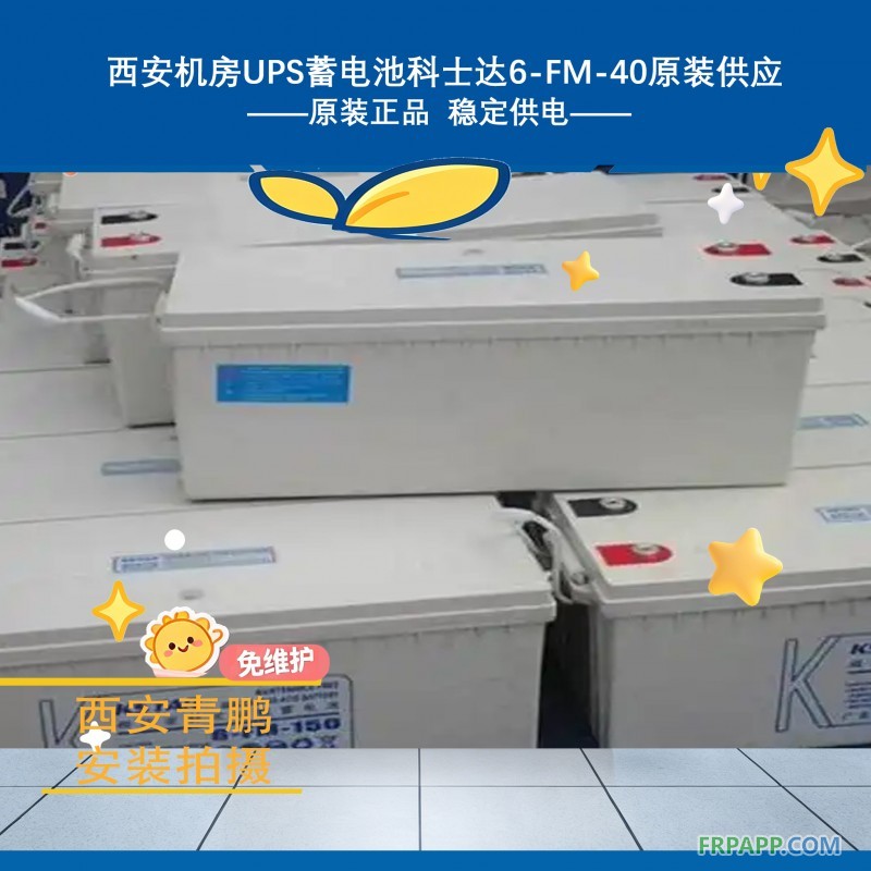 11西安机房UPS蓄电池科士达6-FM-40原装供应5