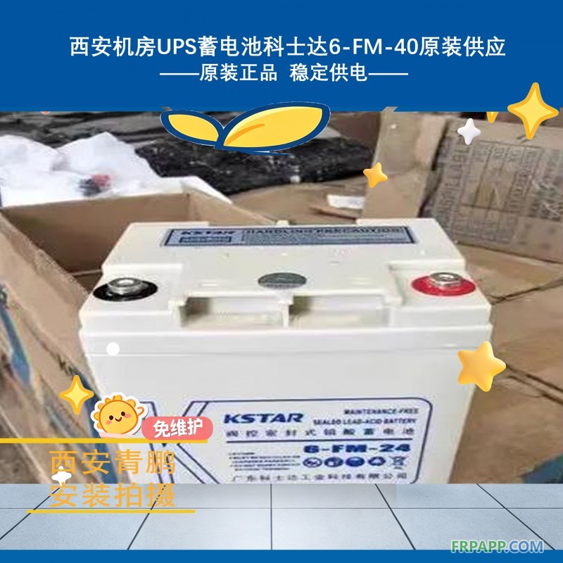 11西安机房UPS蓄电池科士达6-FM-40原装供应6