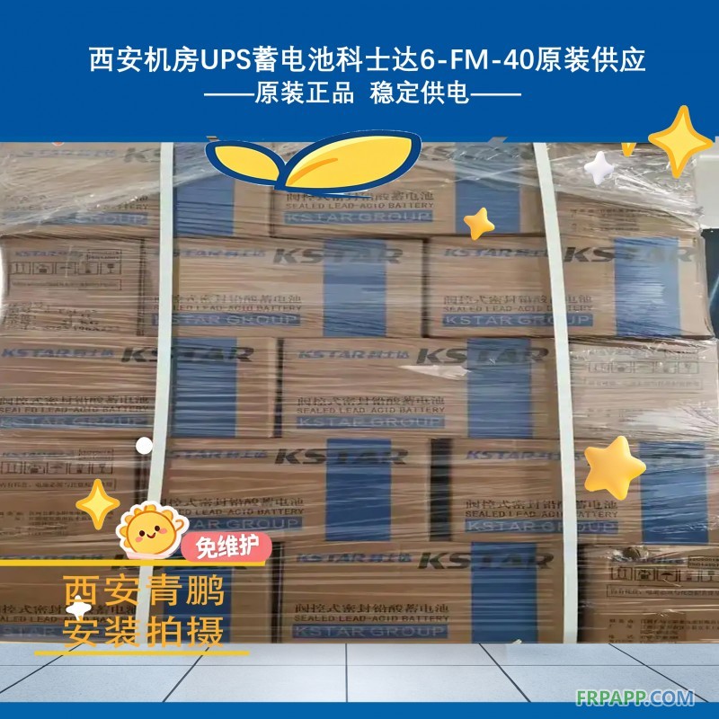 11西安机房UPS蓄电池科士达6-FM-40原装供应8