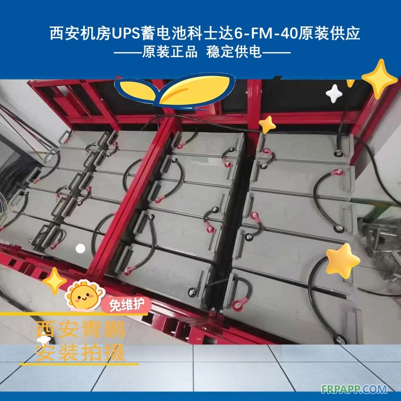 11西安机房UPS蓄电池科士达6-FM-40原装供应4